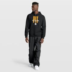 Pittsburgh Steelers Right Tackle Legacy Pullover Hoodie - Black