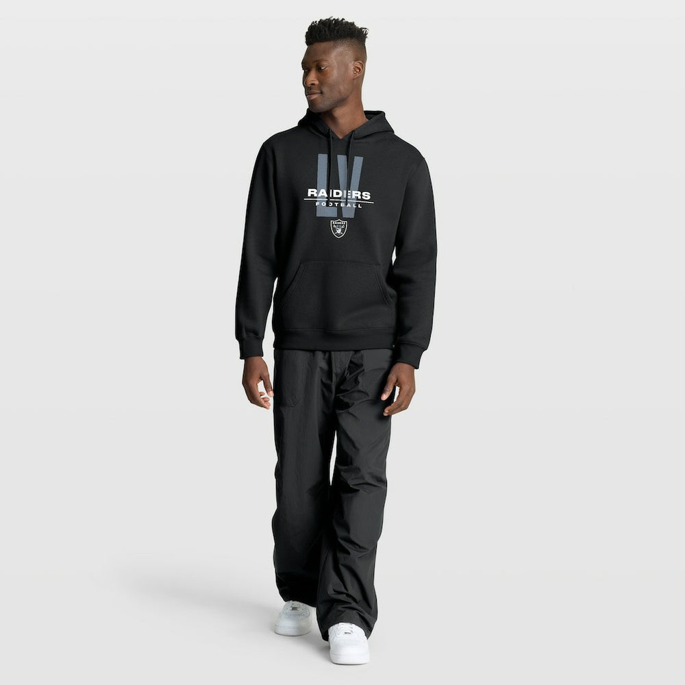Las Vegas Raiders Right Tackle Legacy Pullover Hoodie - Black