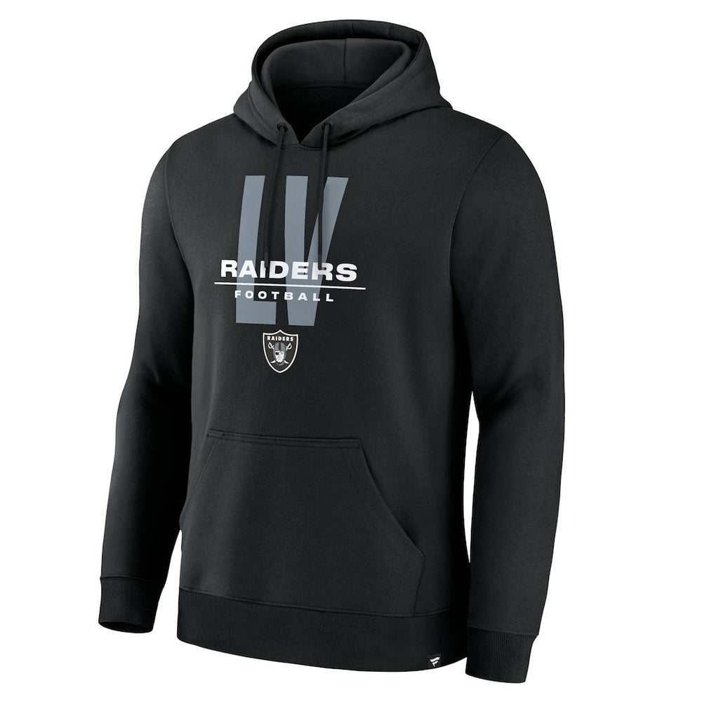 Las Vegas Raiders Right Tackle Legacy Pullover Hoodie - Black