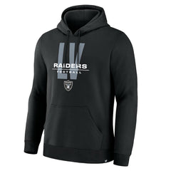 Las Vegas Raiders Right Tackle Legacy Pullover Hoodie - Black