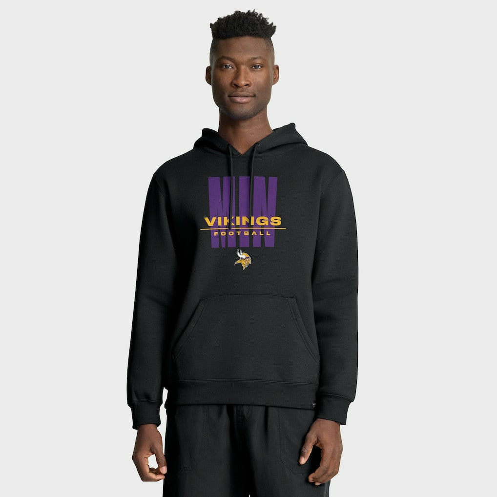 Minnesota Vikings Right Tackle Legacy Pullover Hoodie - Black
