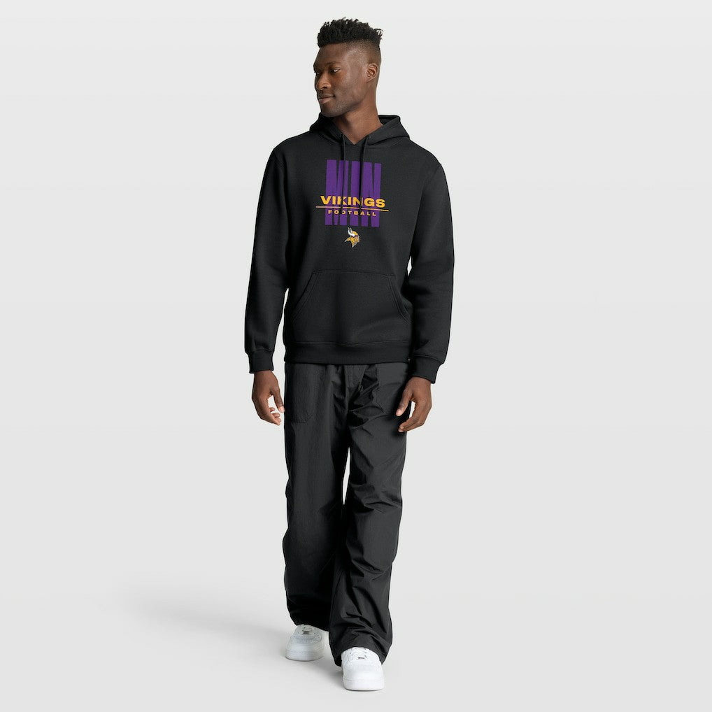 Minnesota Vikings Right Tackle Legacy Pullover Hoodie - Black