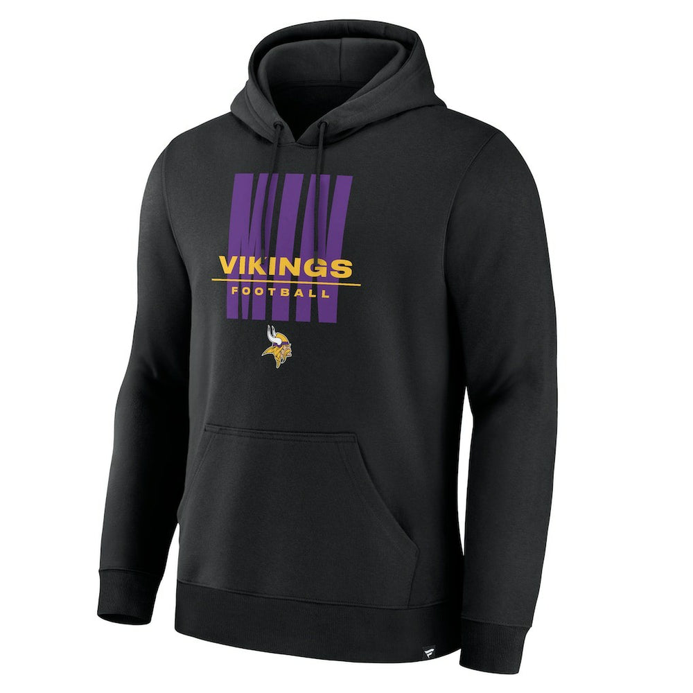 Minnesota Vikings Right Tackle Legacy Pullover Hoodie - Black