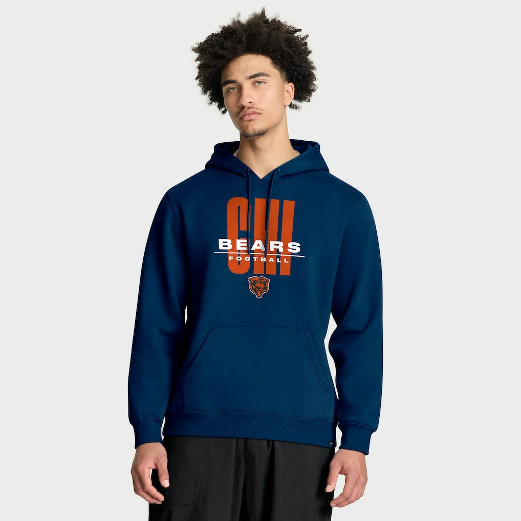 Chicago Bears Right Tackle Legacy Pullover Hoodie - Navy