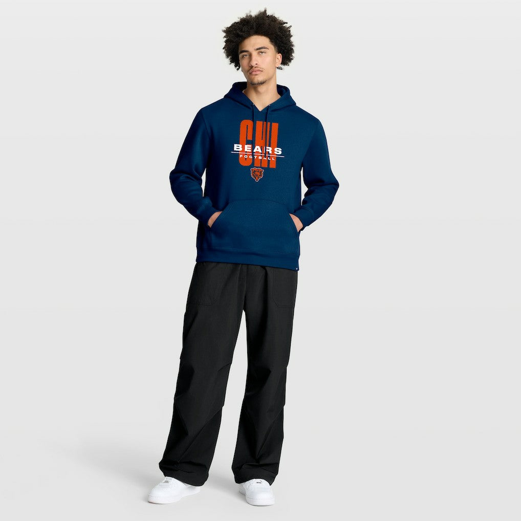 Chicago Bears Right Tackle Legacy Pullover Hoodie - Navy