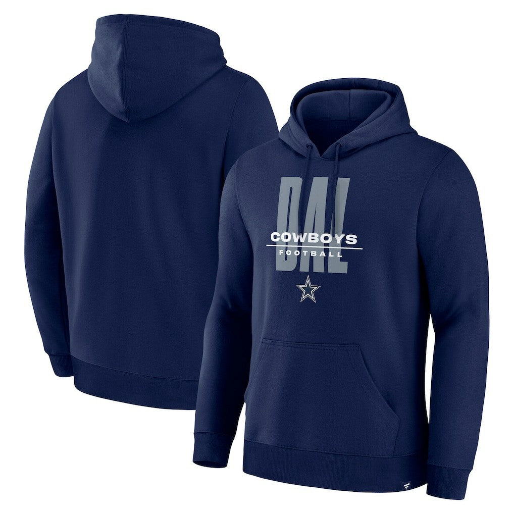Dallas Cowboys Right Tackle Legacy Pullover Hoodie - Navy
