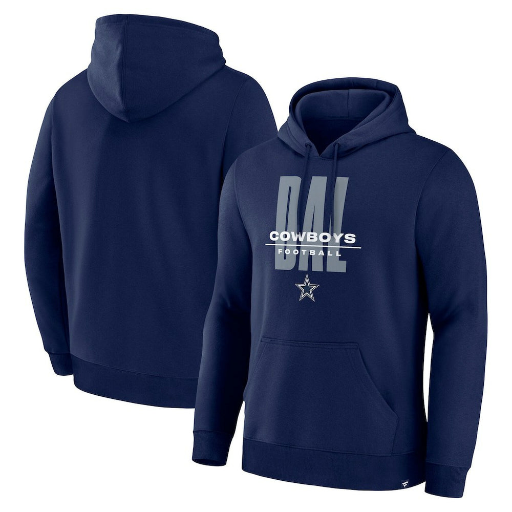 Dallas Cowboys Right Tackle Legacy Pullover Hoodie - Navy