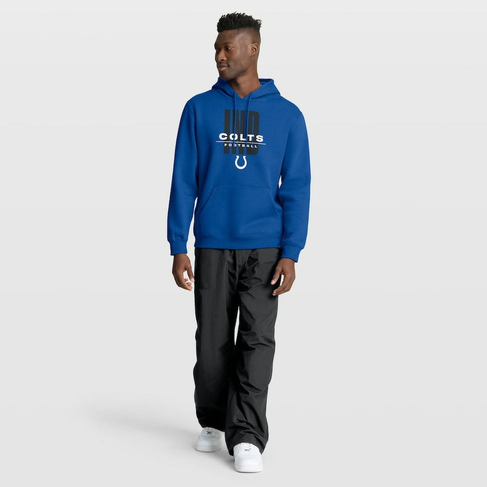 Indianapolis Colts Right Tackle Legacy Pullover Hoodie - Royal