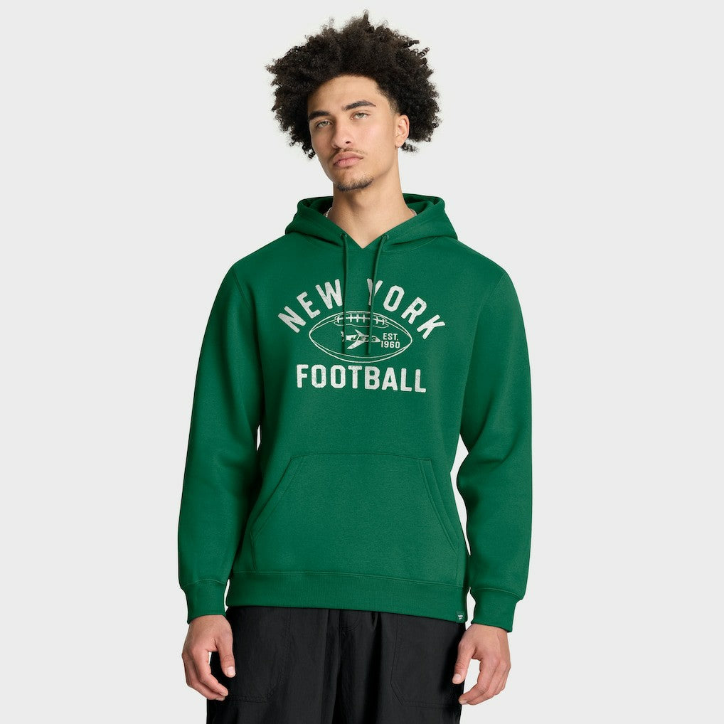 New York Jets Fumblerooski Legacy Pullover Hoodie Kelly Green