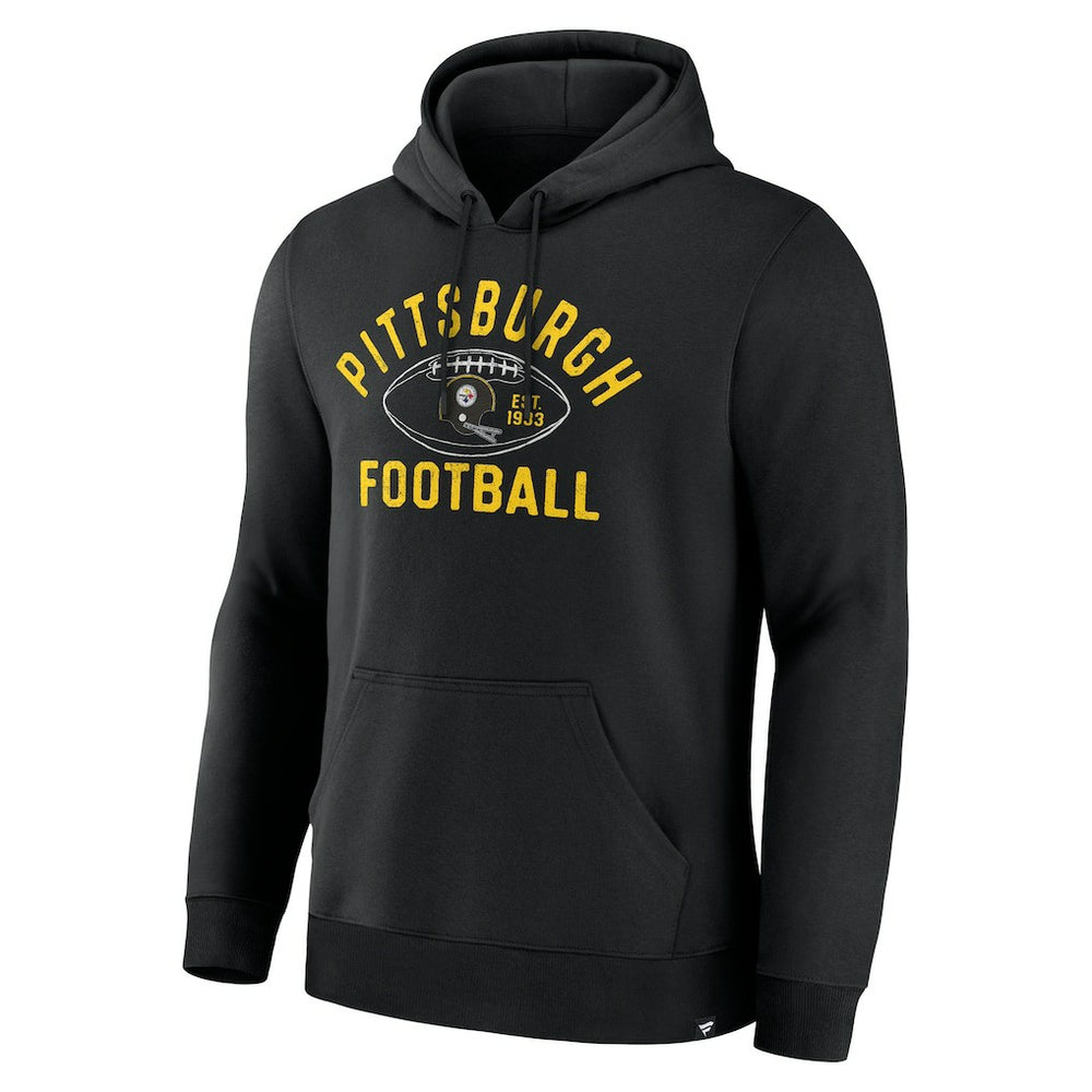 Pittsburgh Steelers Fumblerooski Legacy Pullover Hoodie Black