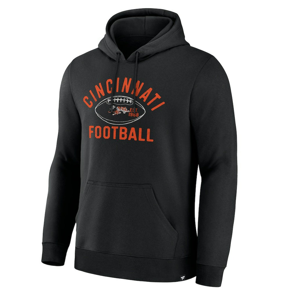 Cincinnati Bengals Fumblerooski Legacy Pullover Hoodie Black