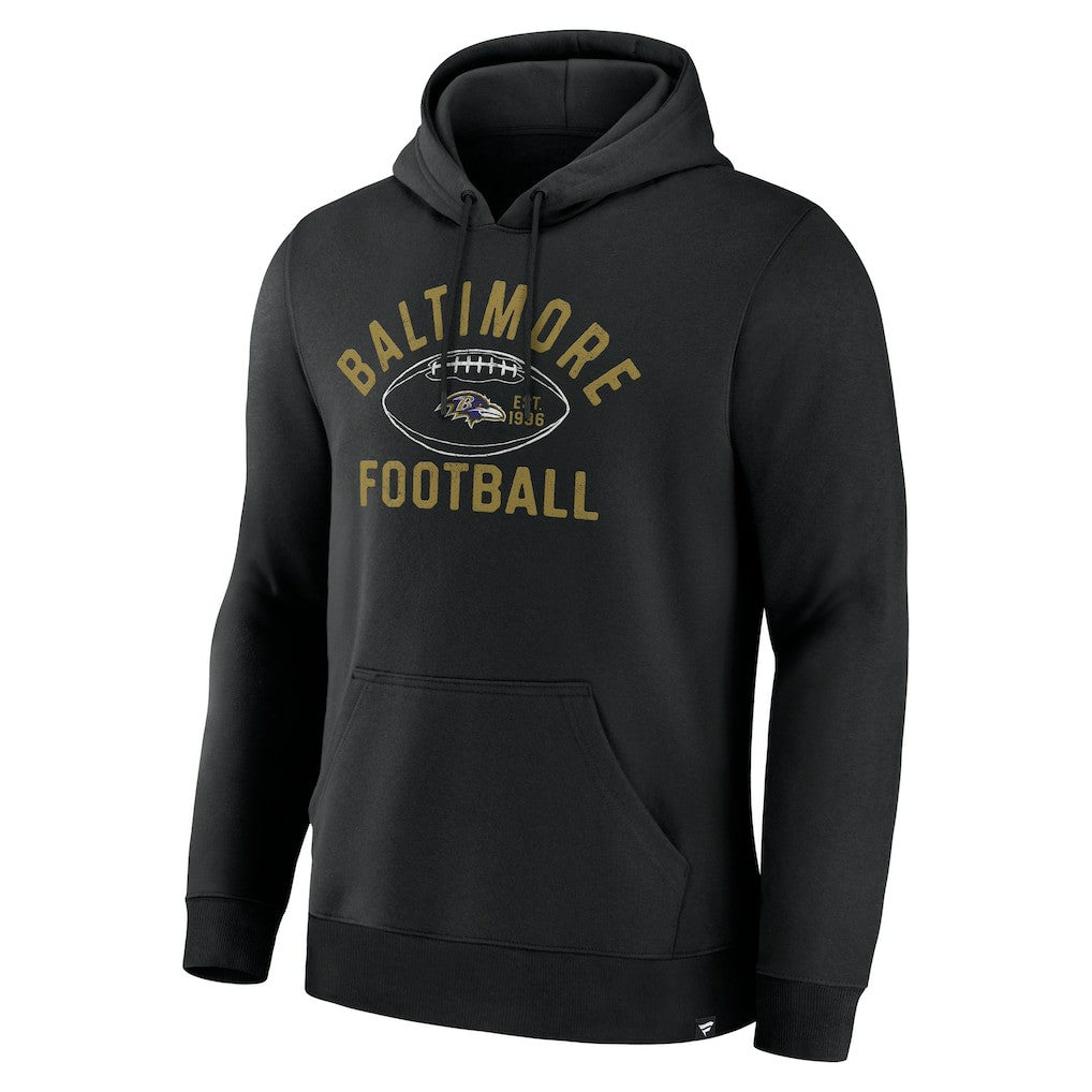 Baltimore Ravens Fumblerooski Legacy Pullover Hoodie Black