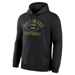 Baltimore Ravens Fumblerooski Legacy Pullover Hoodie Black