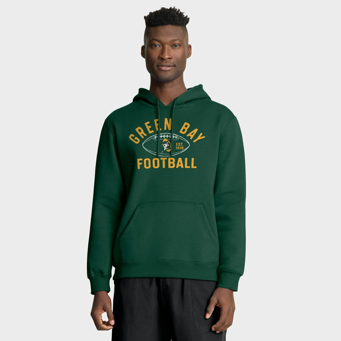 Green Bay Packers Fumblerooski Legacy Pullover Hoodie Green