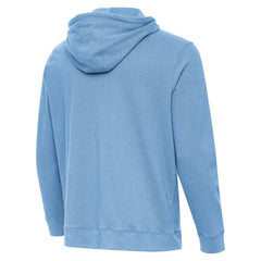 Baltimore Orioles Antigua Cloud Pullover Hoodie - Heather Powder Blue Hoodies