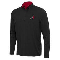 Arizona Diamondbacks Antigua Content Quarter-Zip Top - Black Tops