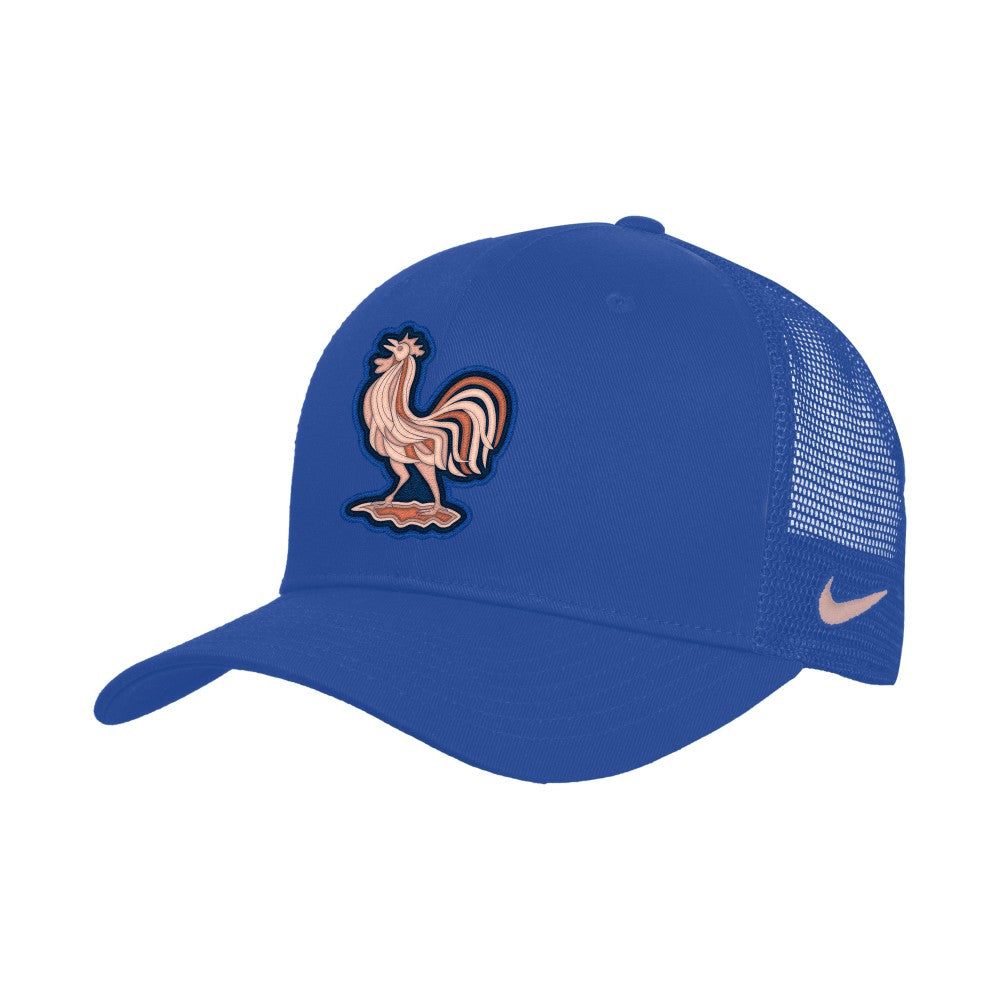 France National Team Unisex Rise Adjustable Trucker Hat Blue
