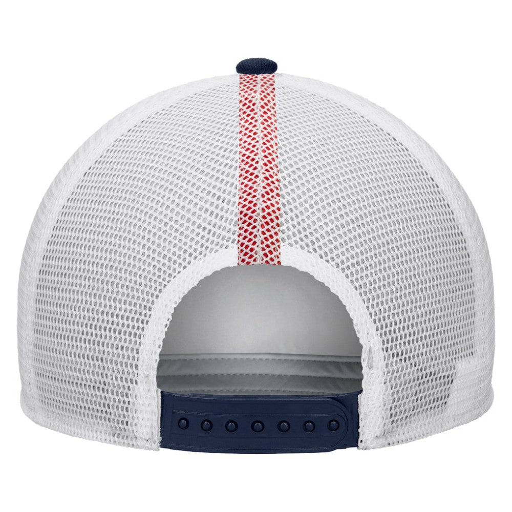 USWNT Unisex Rise Printed Trucker Adjustable Hat White