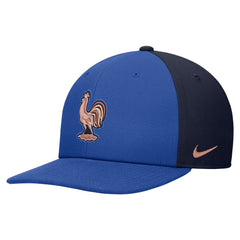 France National Team Unisex Pro Flatbill Snapback Hat Blue