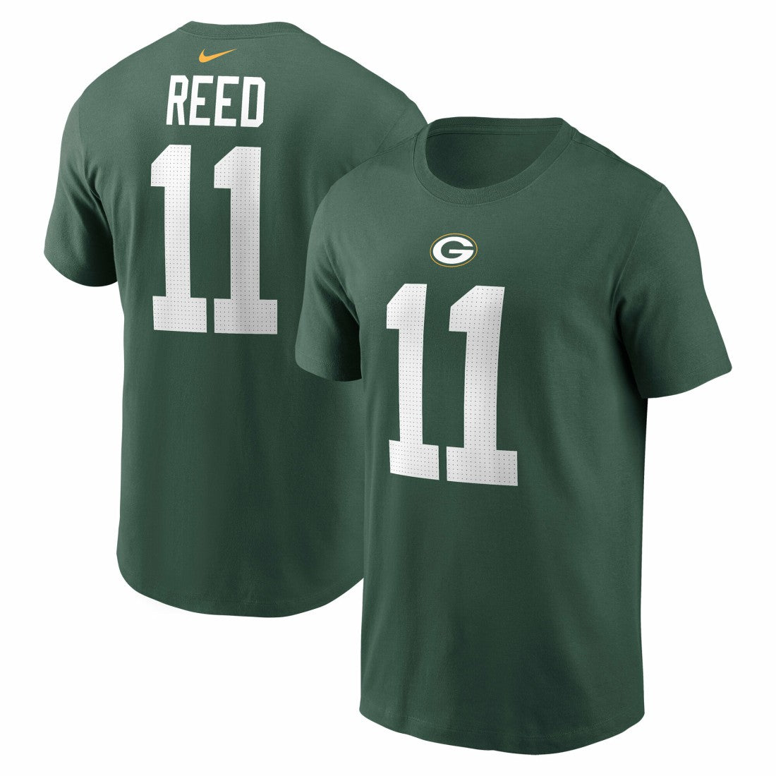 Jayden Reed Green Bay Packers Name & Number T-Shirt Green