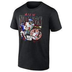 Malik Nabers New York Giants Notorious Player Graphic T-Shirt Black