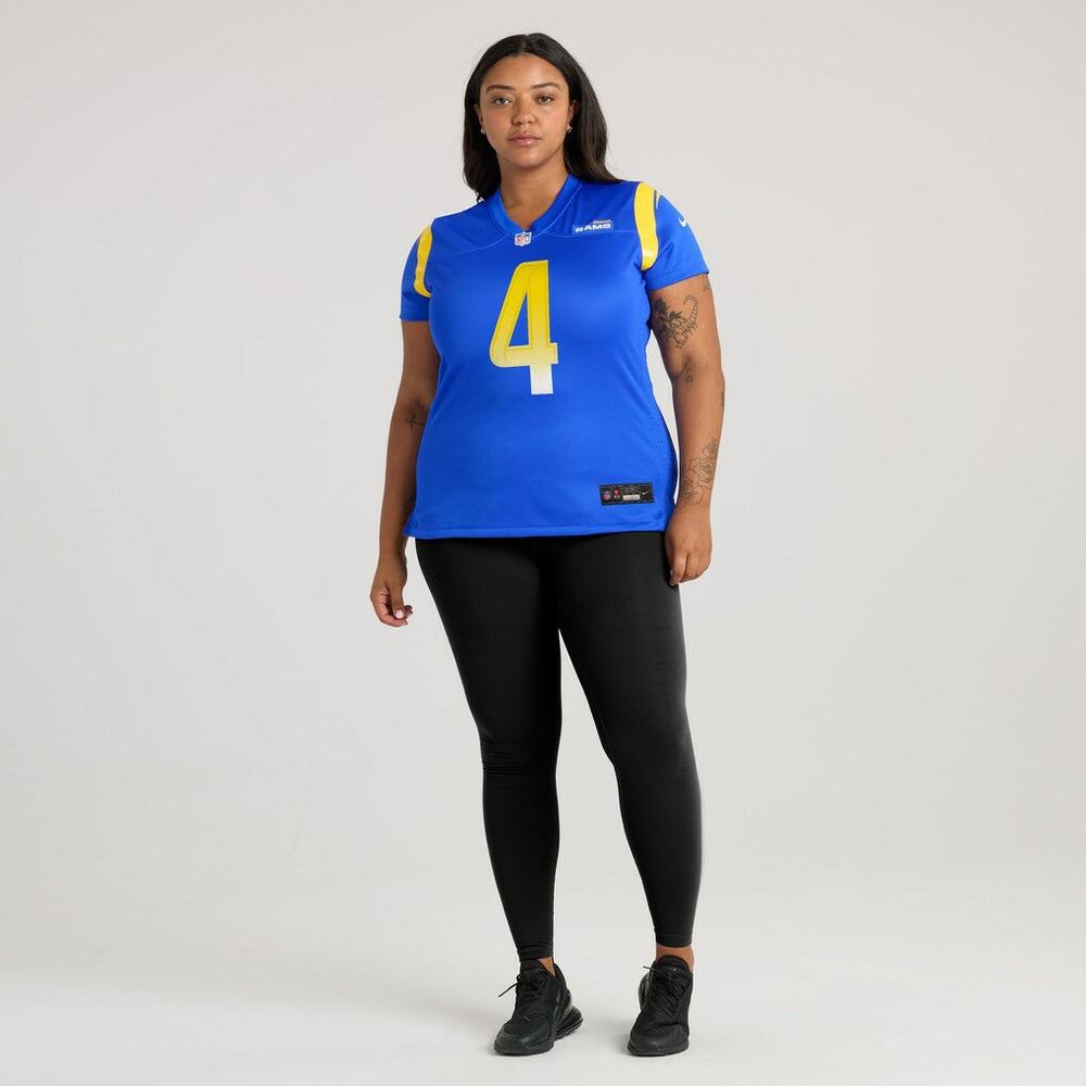 Ahkello Witherspoon Los Angeles Rams Women's Team Game Jersey Royal