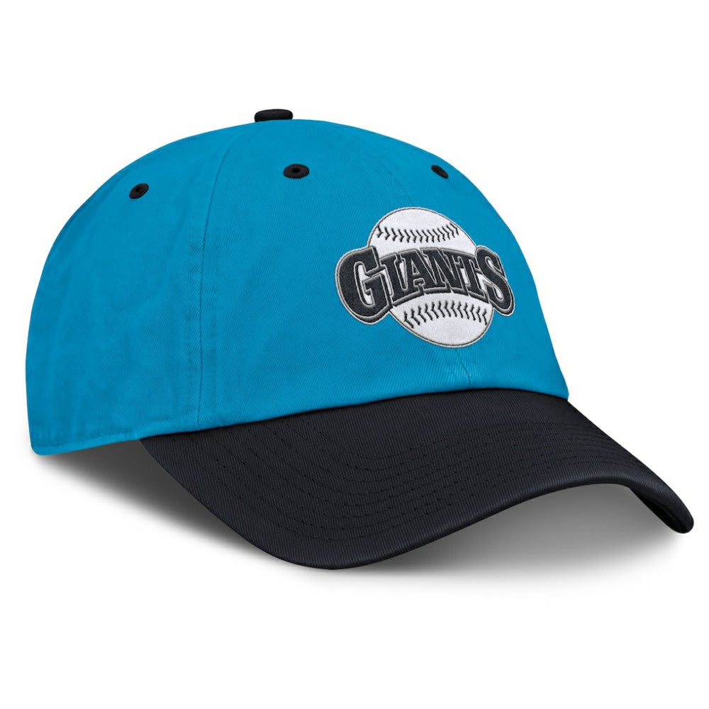 San Francisco Giants Nike Neon 90s Club Adjustable Hat - Blue/Navy Hats