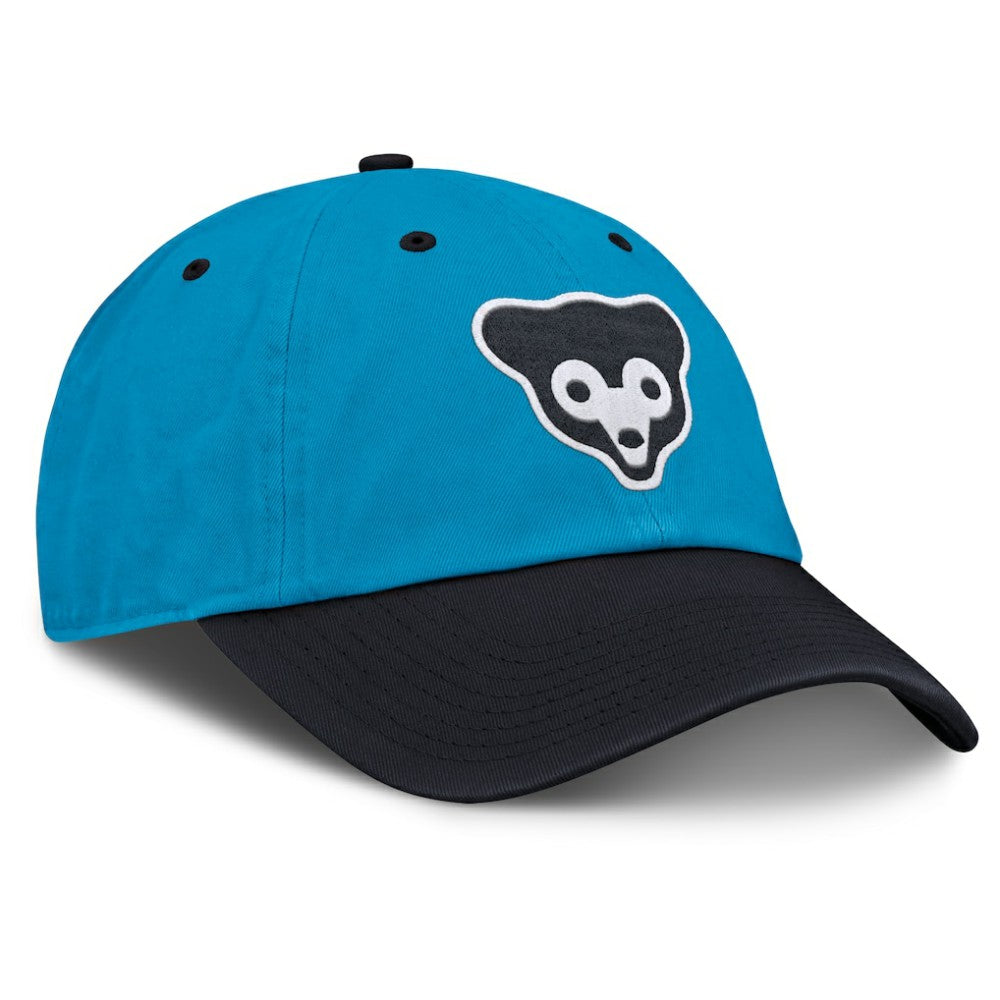 Chicago Cubs Nike Neon 90s Club Adjustable Hat - Blue/Navy Hats