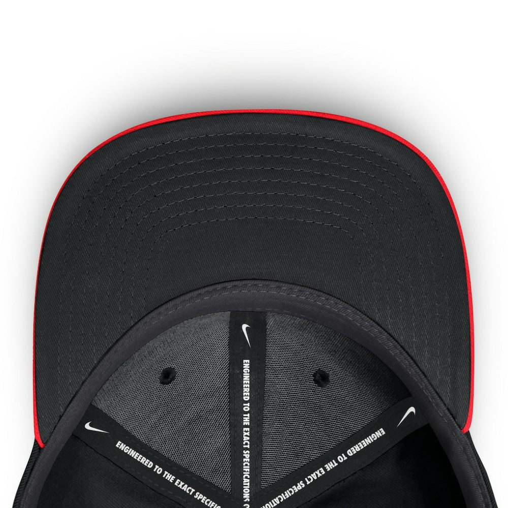 Houston Astros Nike Neon 90s Rise SwooshFlex Hat - Crimson/Black Hats