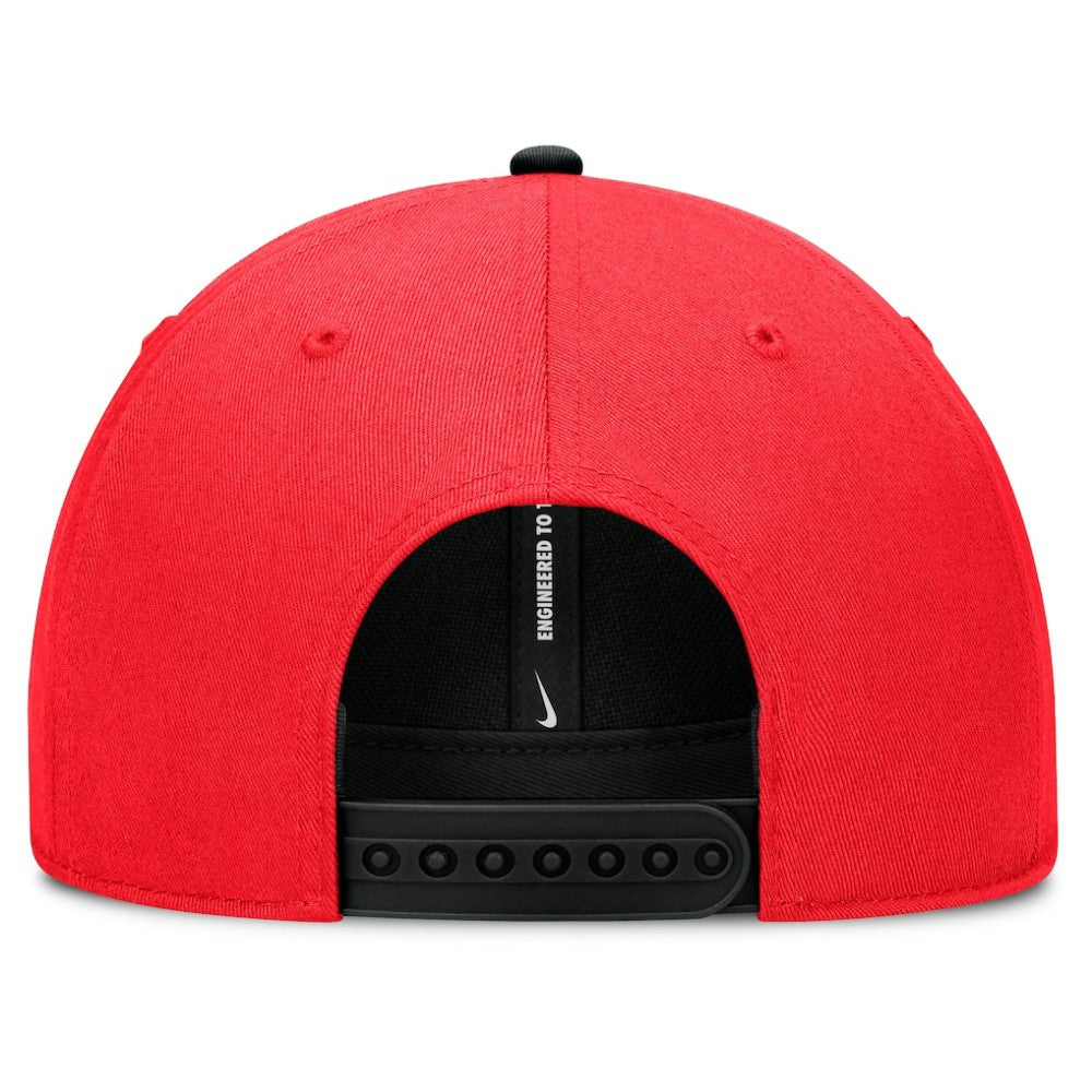 Baltimore Orioles Nike Neon 90s Rise Adjustable Hat - Crimson/Black Hats