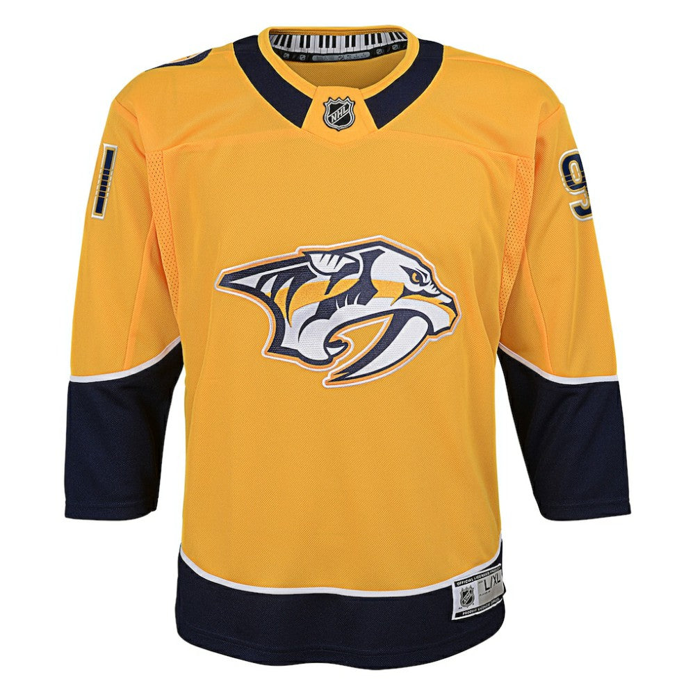 NHL Steven Stamkos Nashville Predators Youth Home Premier Player Jersey - Gold