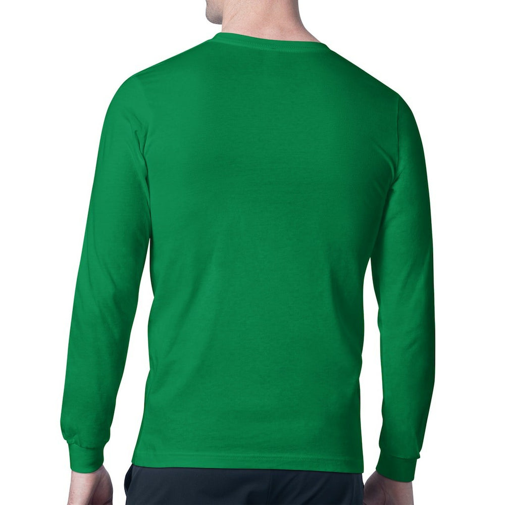 Philadelphia Eagles Starter Half Ball Retro Logo Long Sleeve T-Shirt Kelly Green
