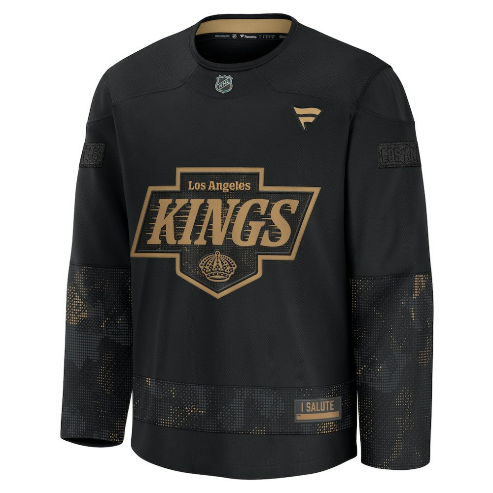 NHL Los Angeles Kings Fanatics 2024 Military Appreciation Practice Jersey - Black