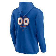 NHL,Custom New York Islanders Personalized Name & Number Midfielder Pullover Hoodie - Royal
