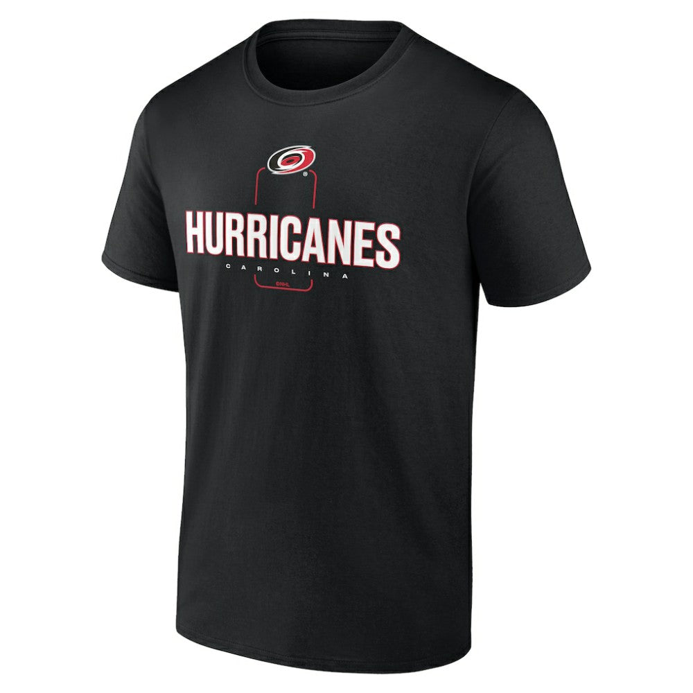 NHL,Custom Carolina Hurricanes Personalized Name & Number Midfielder T-Shirt - Black