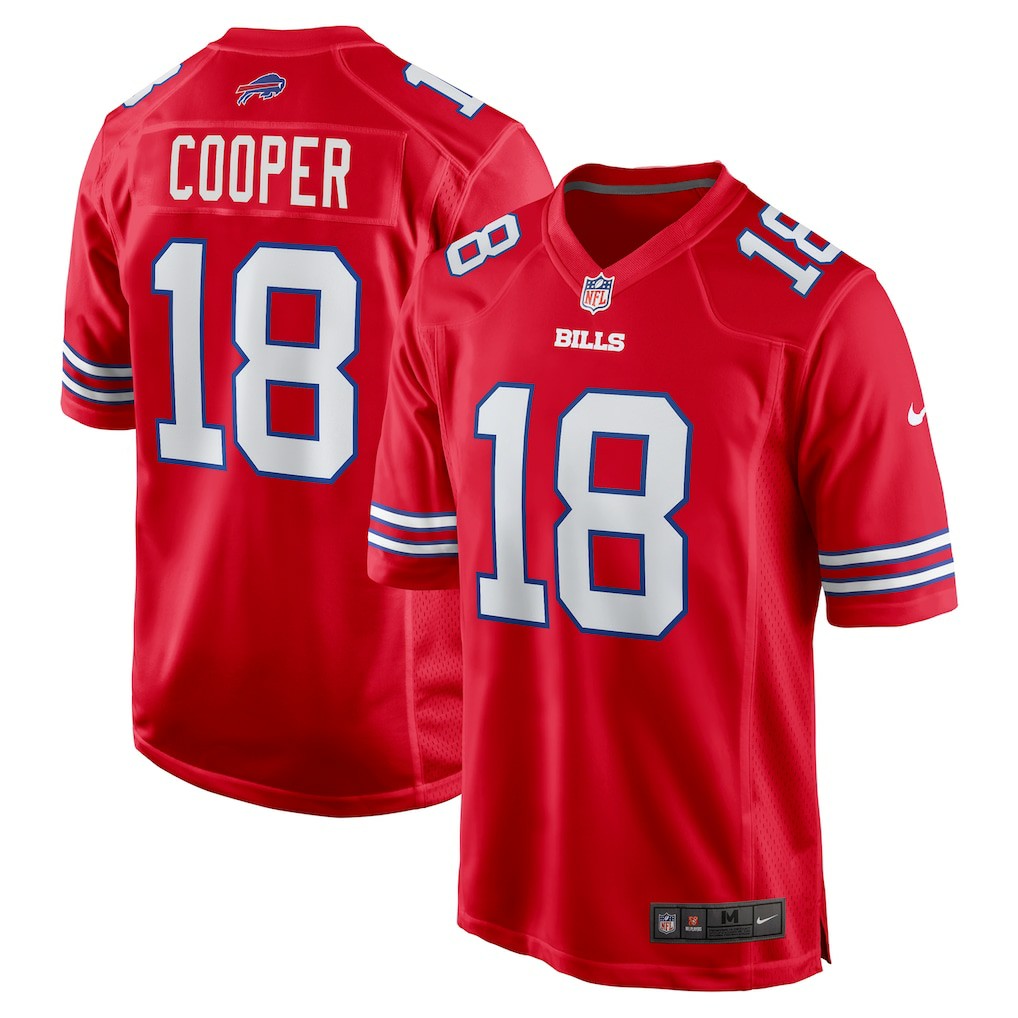 Amari Cooper Buffalo Bills Alternate Game Jersey Red