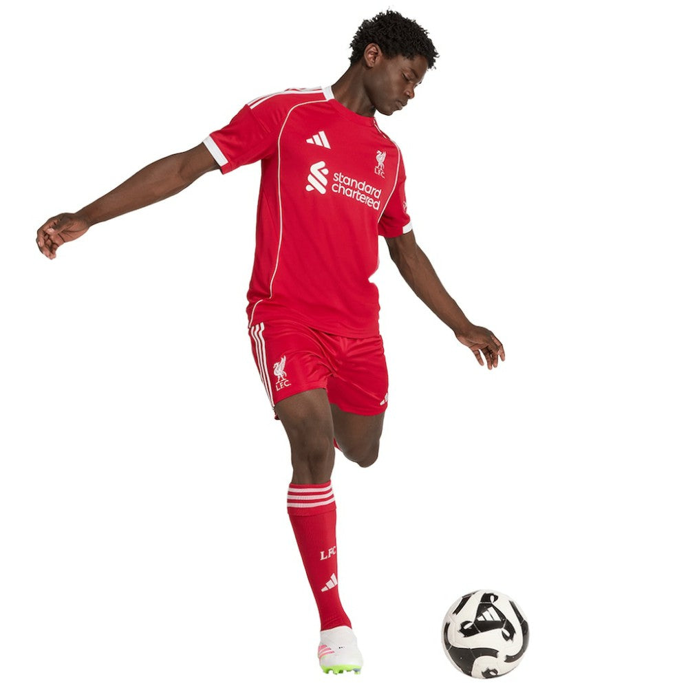 Liverpool 2025/26 Home AEROREADY Replica Shorts Red