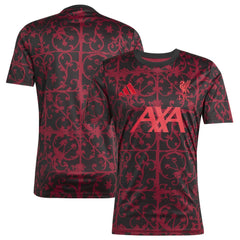 Liverpool 2025/26 AEROREADY Pre-Match Top Black