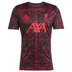 Liverpool 2025/26 AEROREADY Pre-Match Top Black