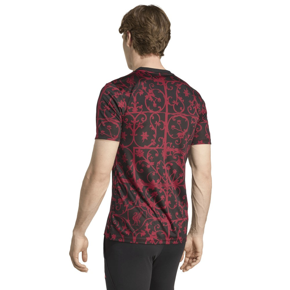 Liverpool 2025/26 AEROREADY Pre-Match Top Black
