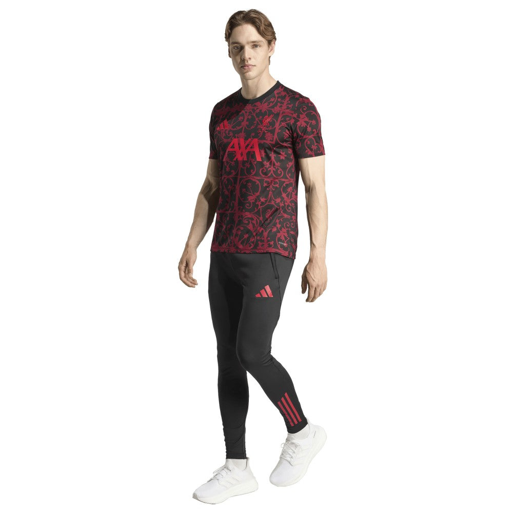 Liverpool 2025/26 AEROREADY Pre-Match Top Black