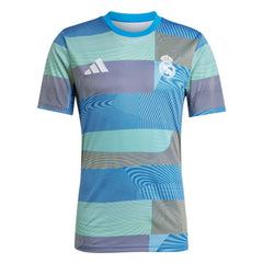 Real Madrid 2025/26 AEROREADY Pre-Match Top Blue
