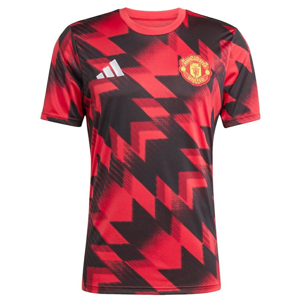 Manchester United 2025/26 AEROREADY Pre-Match Top Red