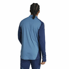 Arsenal 2025/26 AEROREADY Raglan Quarter-Zip Training Top Light Blue