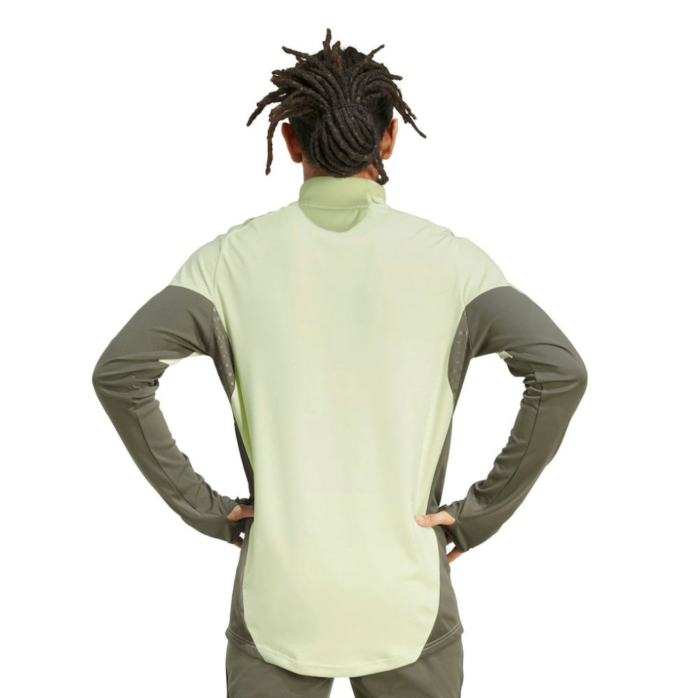 Real Madrid 2025/26 AEROREADY Raglan Quarter-Zip Training Pullover Green shop