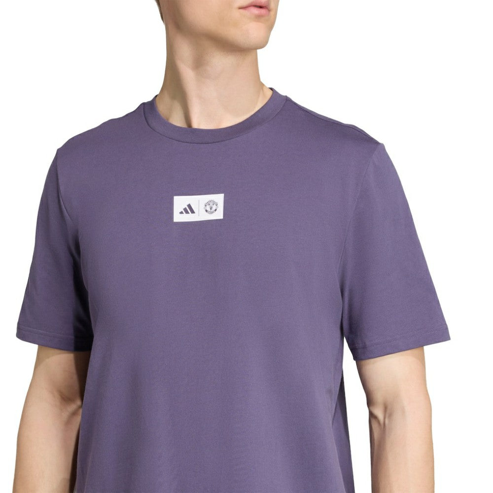 Manchester United Jersey Hook T-Shirt Purple