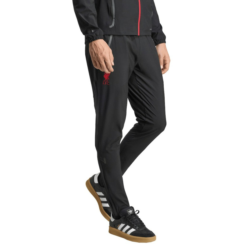 Liverpool 2025/26 Tiro Vis Tech Travel Pants Black