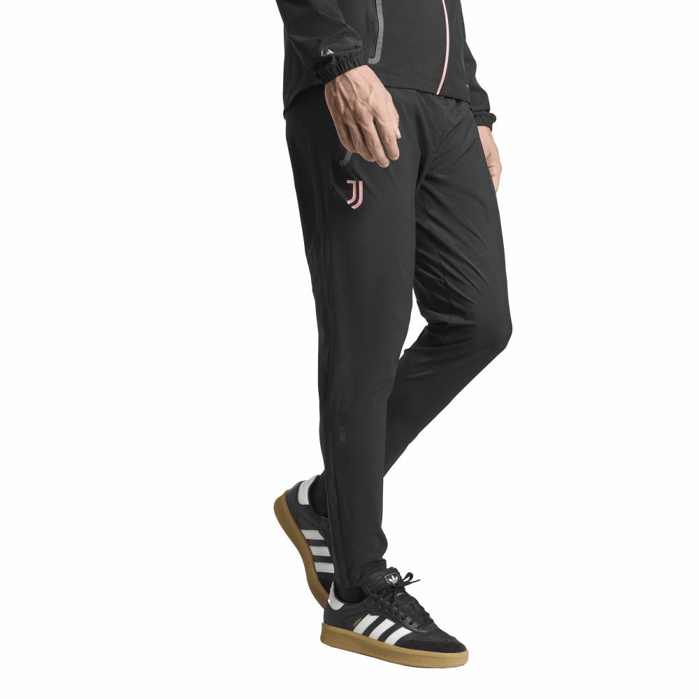 Juventus 2025/26 Tiro Vis Tech AEROREADY Travel Pants Black