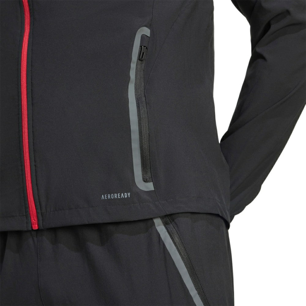 Liverpool 2025/26 Tiro Vis Tech Travel Jacket Black