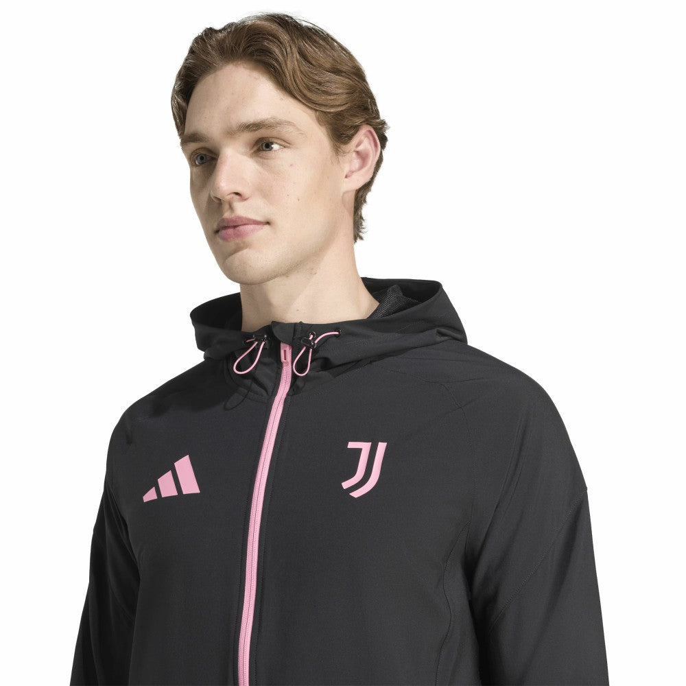 Juventus 2025/26 Tiro Vis Tech Travel Jacket Black shop
